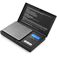 Los mejores  - Reteck Báscula digital de bolsillo de 200 g-0-01 g- 200 x 0-01 g- báscula de bolsillo digital- báscula de precisión…